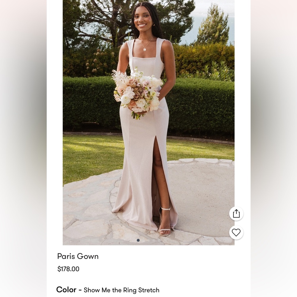 Show me your Mumu Paris Gown - Show me the ring stretch